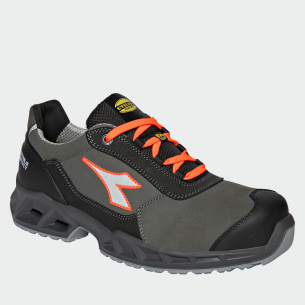 Low work shoes with a toe cap SHARK STAB IMP LEAT Low S3 - Black color