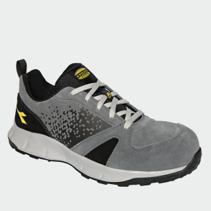 Low work shoes with a toe cap LITE Low S3S - Grey color