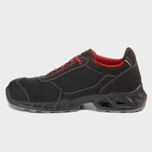 Low work shoes with a toe cap SHARK ENGINE LOW S3S - Black color 2