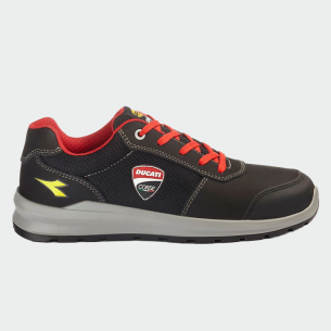 Low work shoes with a toe cap SPEEDY RACE LOW S1PS - Black color