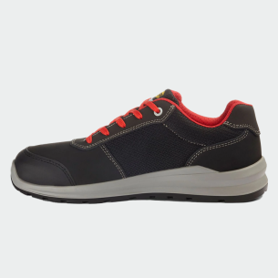 Low work shoes with a toe cap SPEEDY RACE LOW S1PS - Black color 2