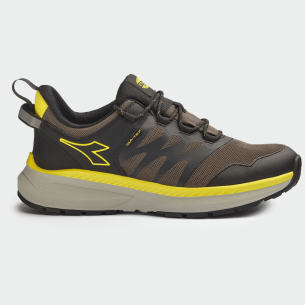 Low work shoes without a toe cap FREEDOM LOW O6 - Brown color