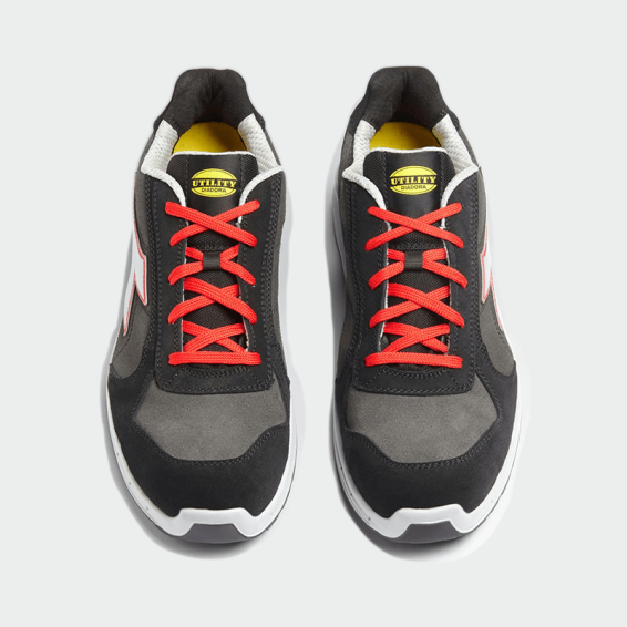 Low work shoes with a toe cap Diadora RUN NET AIRBOX LOW S3S