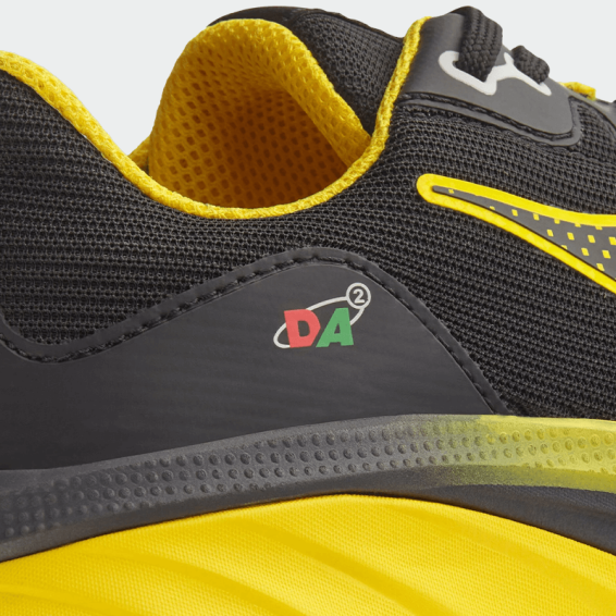 Low work shoes with a toe cap VORTEX DA2 LOW S3S  - Black color
