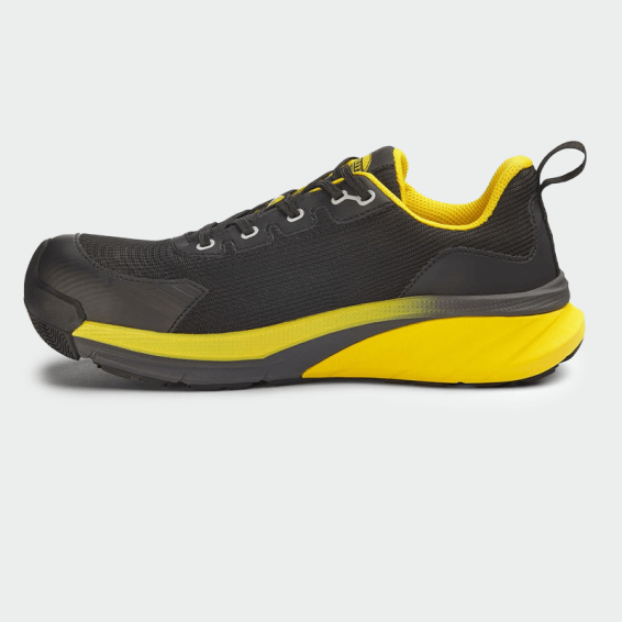 Low work shoes with a toe cap VORTEX DA2 LOW S3S  - Black color