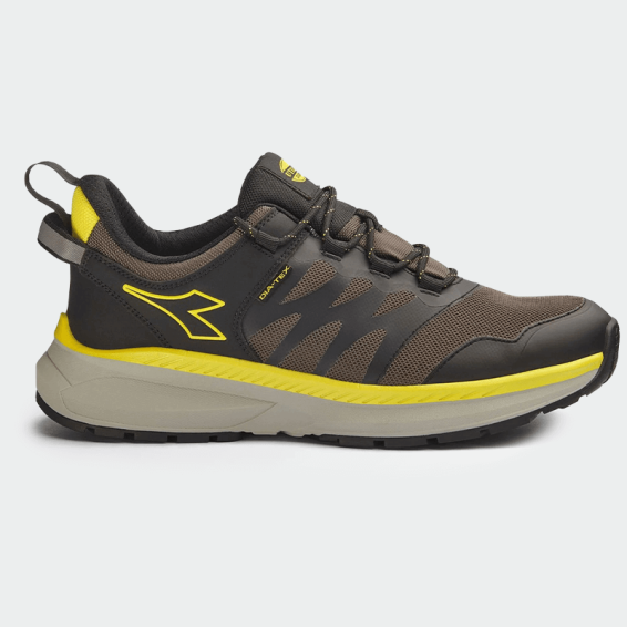 Low work shoes without a toe cap Diadora FREEDOM LOW O6 Brown color ...