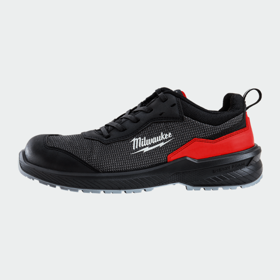 Low work shoes with a toe cap FLEXTRED LOW S1PS - Black color