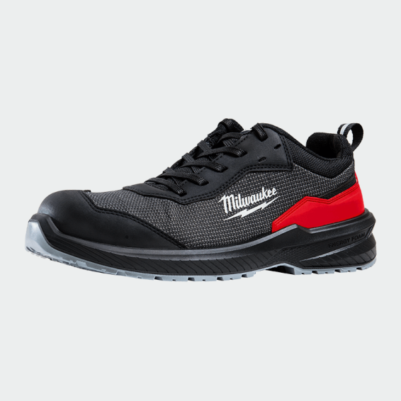 Low work shoes with a toe cap FLEXTRED LOW S1PS - Black color