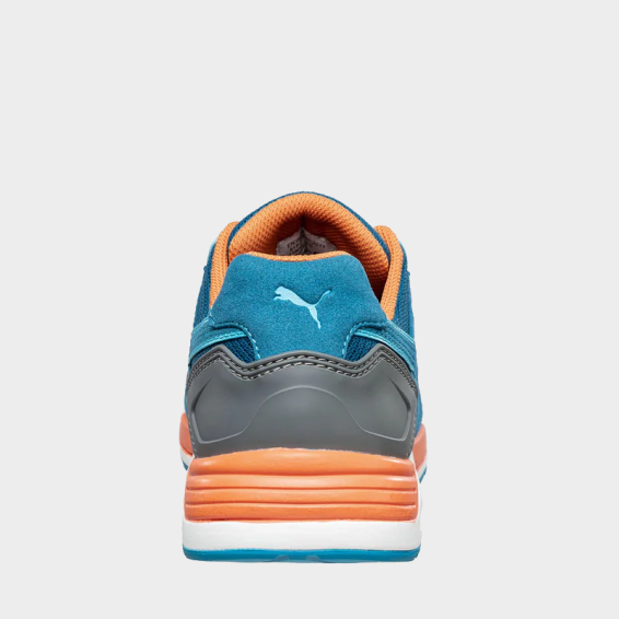 Low work shoes with a toe cap FRONTSIDE LOW S1PS - Blue color