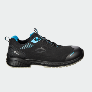 Low work shoes with a toe cap NOIR S3S - Black color