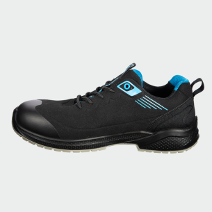 Low work shoes with a toe cap NOIR S3S - Black color 2