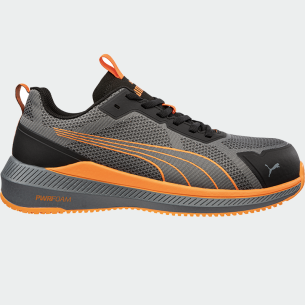 Low work shoes with a toe cap SLIDE LOW S1PS - Grey color