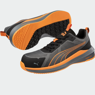 Low work shoes with a toe cap SLIDE LOW S1PS - Grey color 2