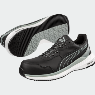 Low work shoes with a toe cap ZOOM LOW S3S - Black color 2
