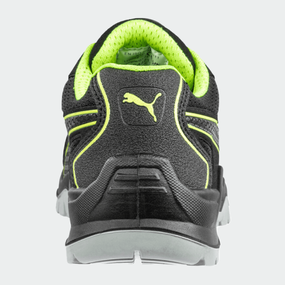 Low work shoes with a toe cap FUSE DISC LOW S1PS - Black color