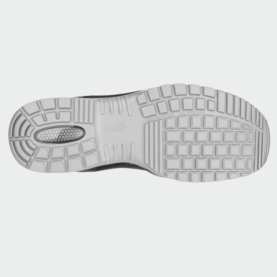 Low work shoes with a toe cap FUSE DISC LOW S1PS - Black color