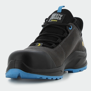 Low work shoes with a toe cap MODULO Low S3S - Grey color 2