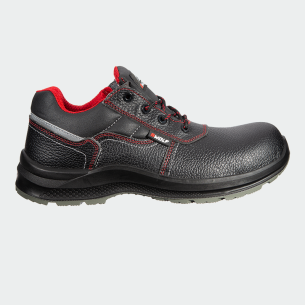 Low work shoes with a toe cap SIERRA S3L - Black color