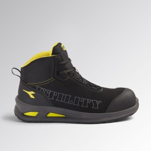 Hi work shoes with a toe cap SMART SOFTBOX Mid S3L - Black color