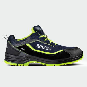 Low work shoes with a toe cap INDY BALTIMORA Low S3S - Navy color