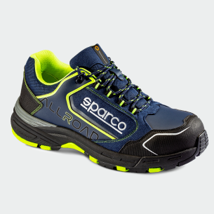 Low work shoes with a toe cap SOCHI Low S3 - Navy color 2