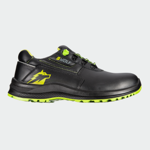 Low work shoes with a toe cap SPYKE S3 - Black color