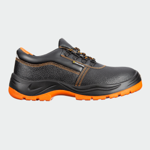 Low work shoes with a toe cap VIPER S3 - Black color