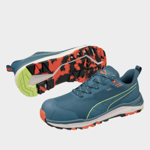 Low work shoes with a toe cap XPLORE LOW S3S - Blue color 2