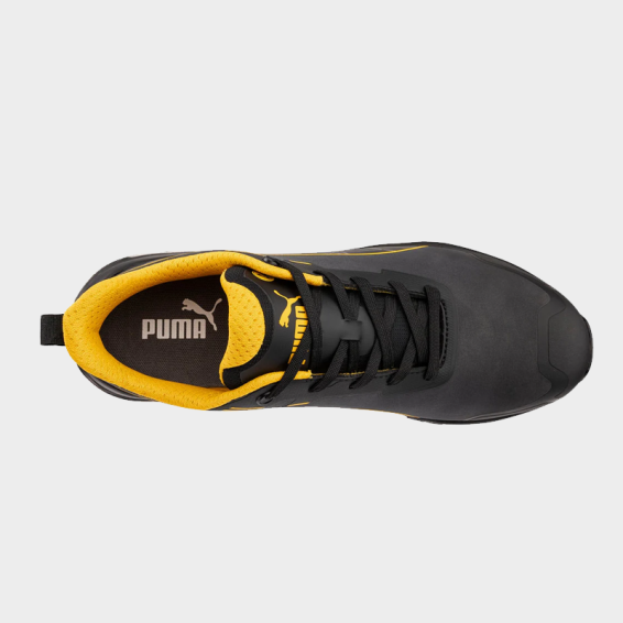 Low work shoes with a toe cap XPLORE LOW S3S - Black color