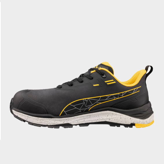 Low work shoes with a toe cap XPLORE LOW S3S - Black color