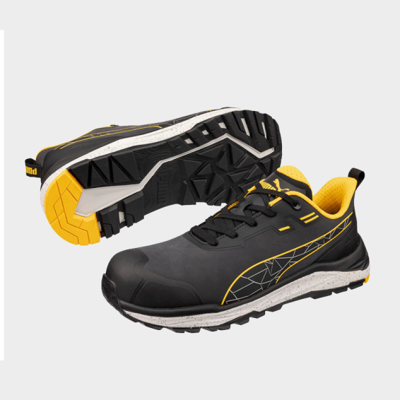 Low work shoes with a toe cap XPLORE LOW S3S - Black color