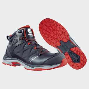 Hi work shoes with a toe cap ULTRATRAIL Mid S3 - Black color 2