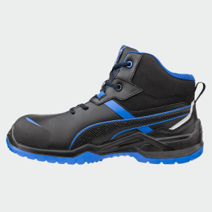 Hi work shoes with a toe cap KRYPTON MID S3S - Black color 2