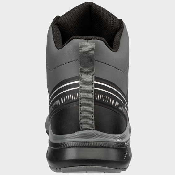 Hi work shoes with a toe cap VIGOR 2 IMPULSE MID S3S - Black color