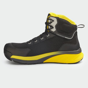 Hi work shoes with a toe cap VORTEX DA2 MID S3S - Black color 2