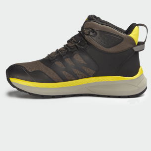 Hi work shoes without a toe cap FREEDOM MID O6 - Brown color 2