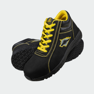 Hi work shoes with a toe cap BWOLF FLASH Hi S3
