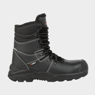 Високи работни обувки с бомбе GRIZZLY Hi S3 - Черен цвят