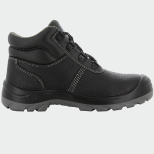 Hi work shoes with a toe cap BESTBOY S3 - Black color