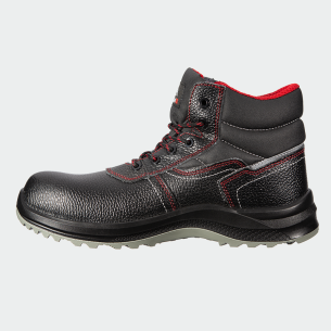 Hi work shoes with a toe cap SIERRA Hi S3L - Black color 2