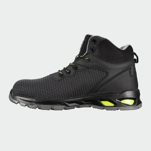 Hi work shoes with a toe cap SKYLER HI S3S - Black color 2