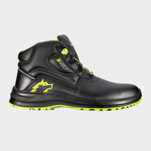 Hi work shoes without a toe cap SPYKE Hi O2 - Black color