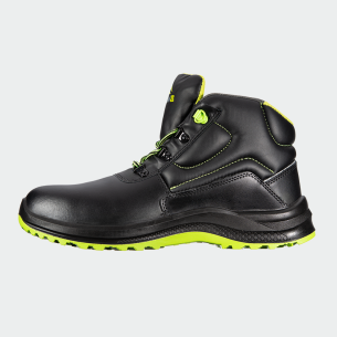 Hi work shoes without a toe cap SPYKE Hi O2 - Black color 2