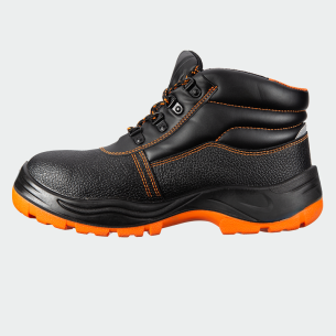 Hi work shoes with a toe cap VIPER Hi S3 - Black color 2