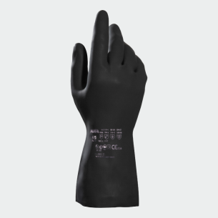 Chemical protection gloves ALTO 415 - Black color