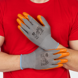 Nitrile gloves HOLD - Grey color 2