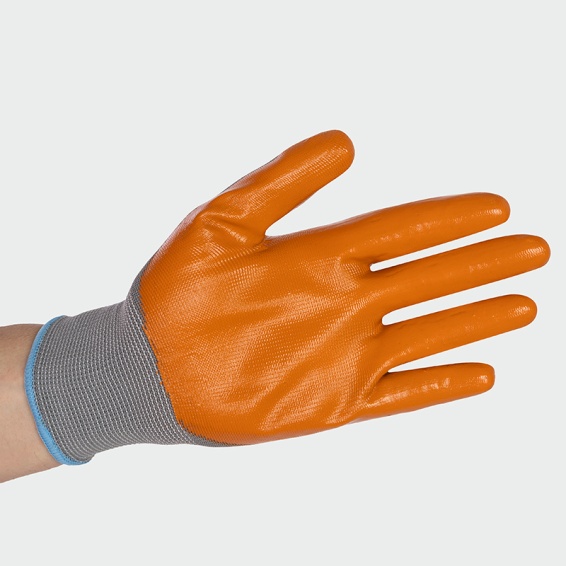Nitrile gloves HOLD - Grey color