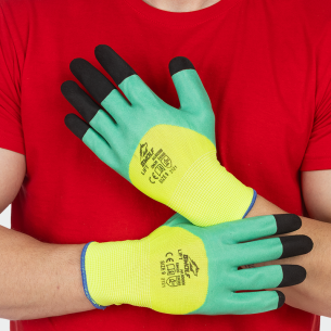 Latex gloves LIFT - Yellow color 2