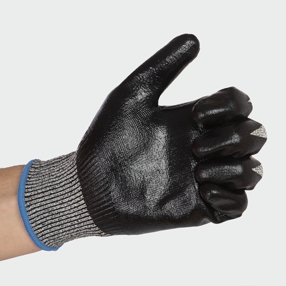 Cut resistant gloves NINJA - Grey color