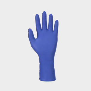 Disposable nitrile gloves NITRYLEX BEFREE LONG - Navy color 2